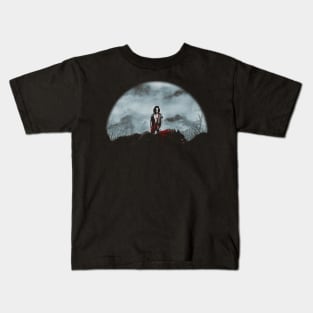 Boy vs Wolf Kids T-Shirt